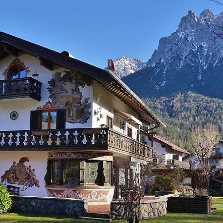 Ferienwohnung Johannesklause Mittenwald Buitenkant foto